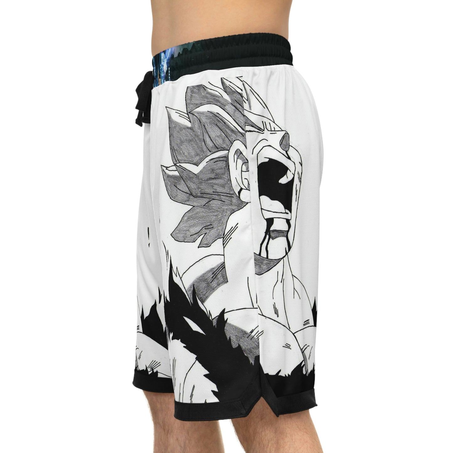 Basketball Rib Shorts (AOP)