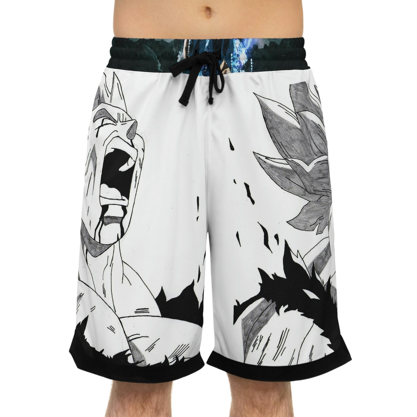 Basketball Rib Shorts (AOP)