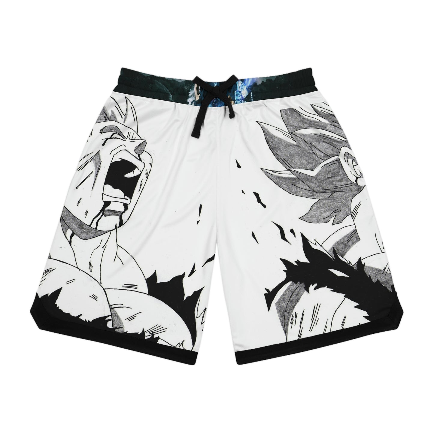 Basketball Rib Shorts (AOP)