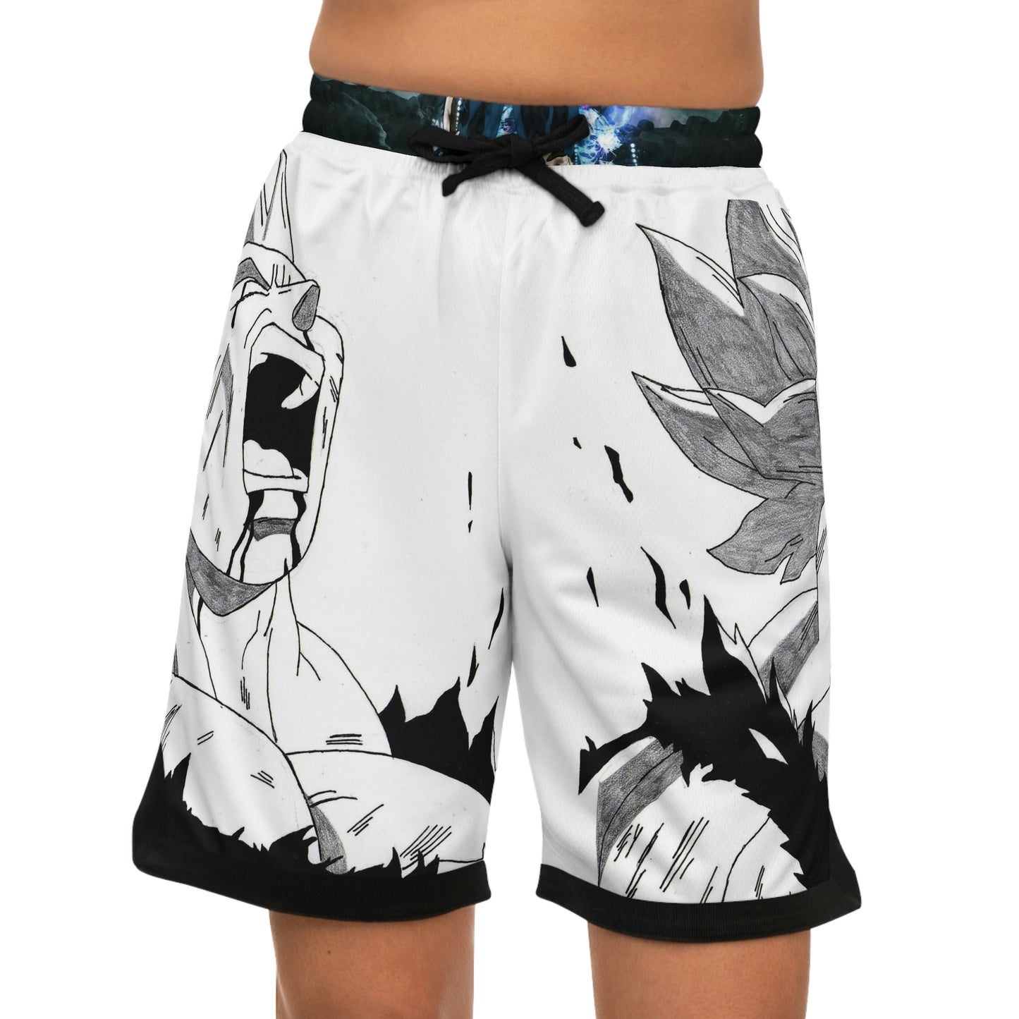 Basketball Rib Shorts (AOP)